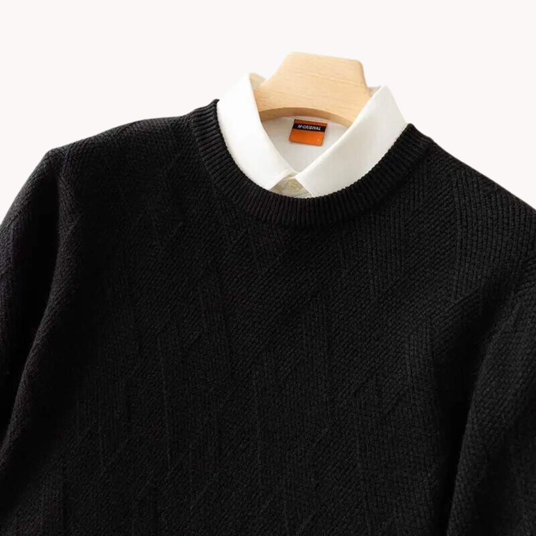 Valentino - Suéter de Punto Jacquard