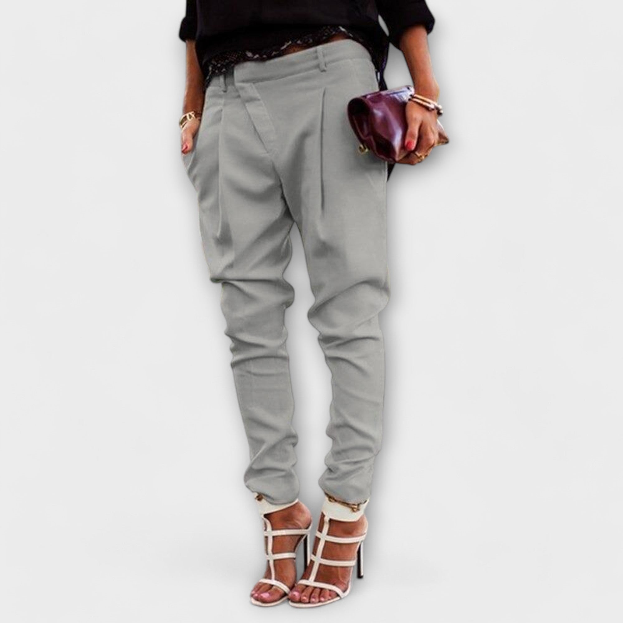 Mira - Pantalones de cintura alta con estilo