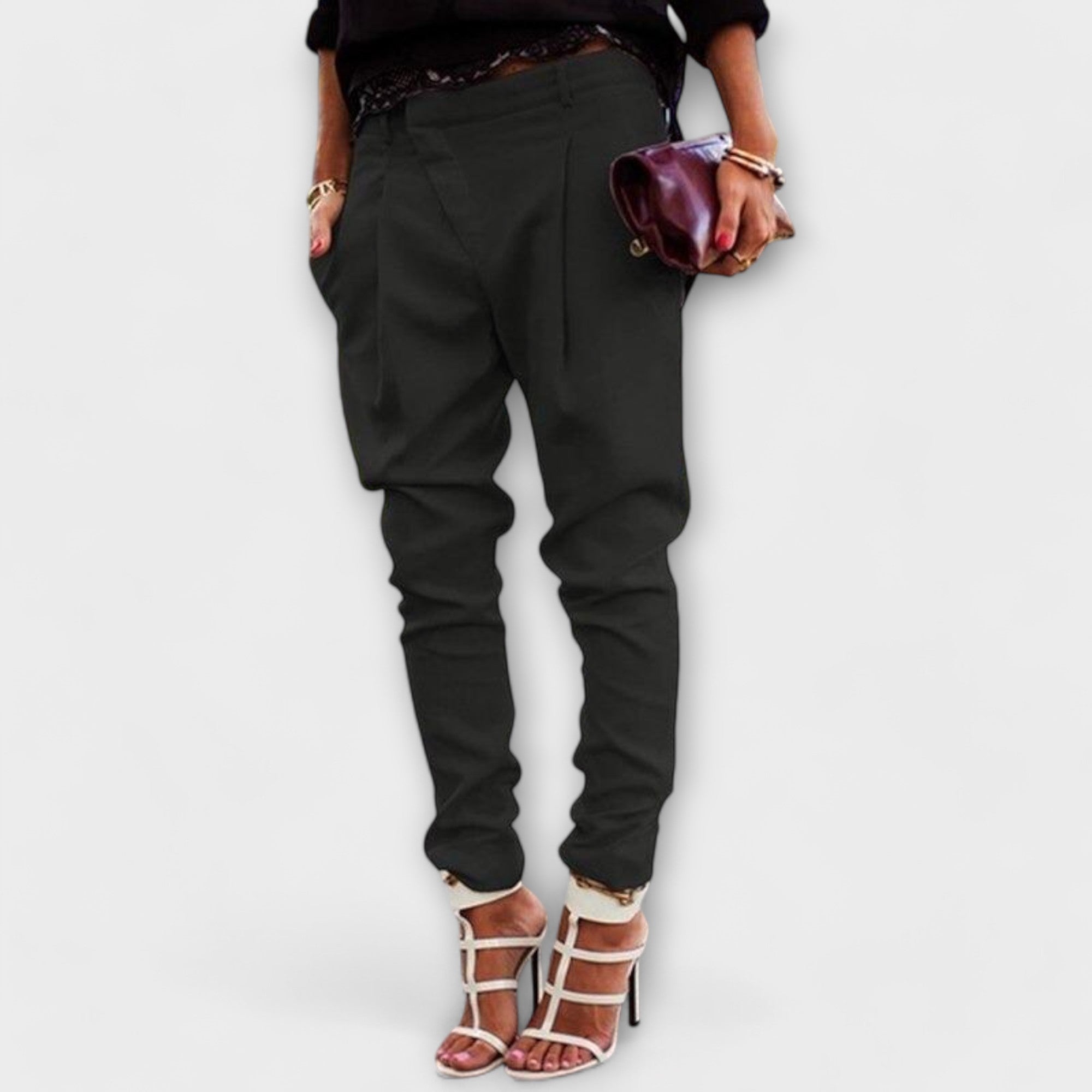 Mira - Pantalones de cintura alta con estilo