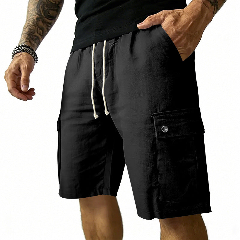 Adrián - Pantalones Cortos Cargo Ligero