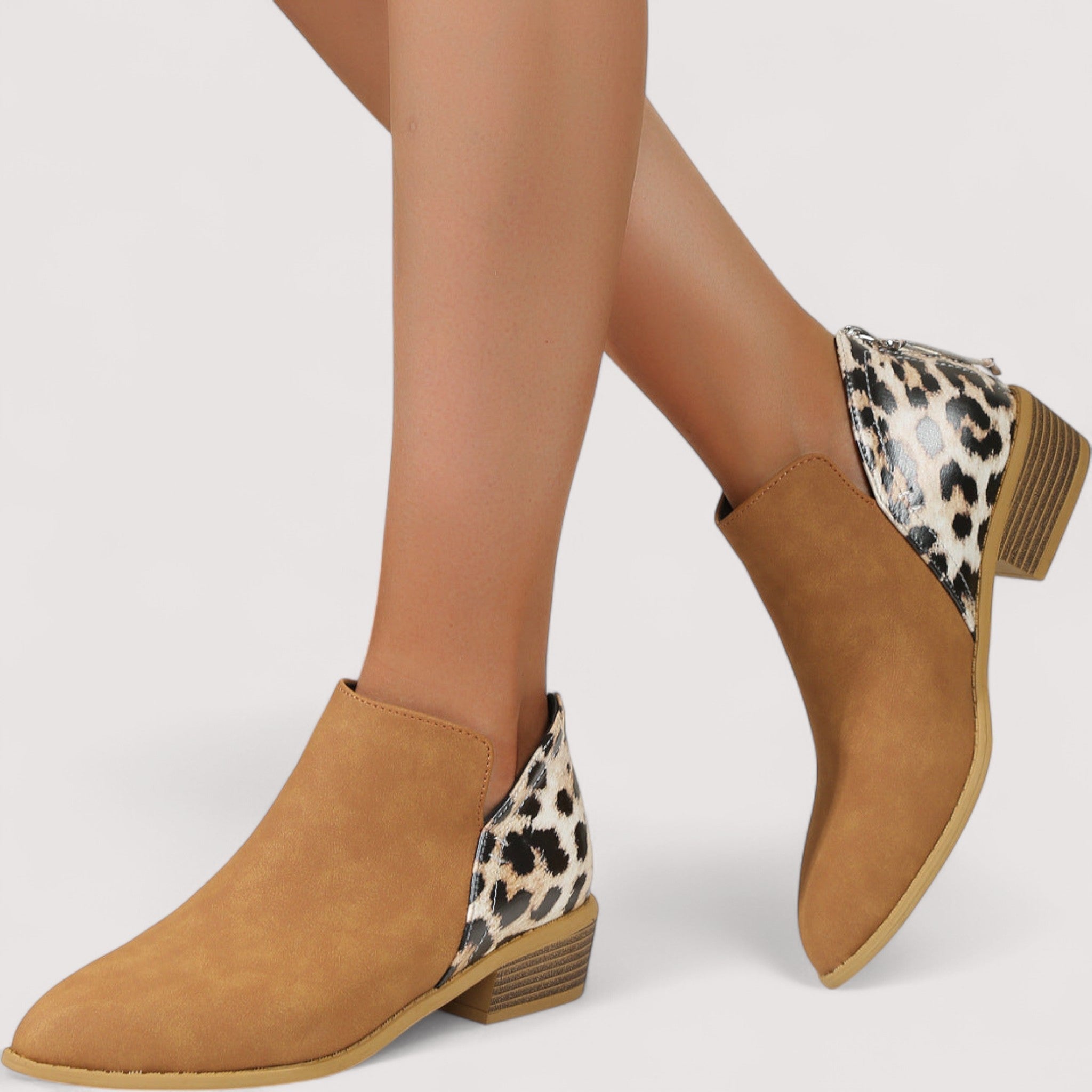 Jasmin - Botas de ante elegantes