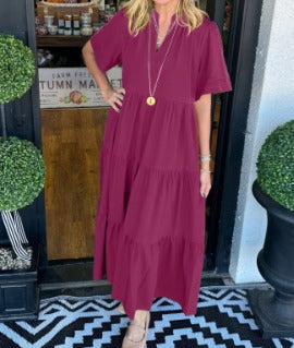 Carlota - Vestido Maxi con Movimiento
