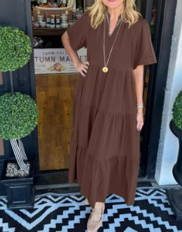 Carlota - Vestido Maxi con Movimiento