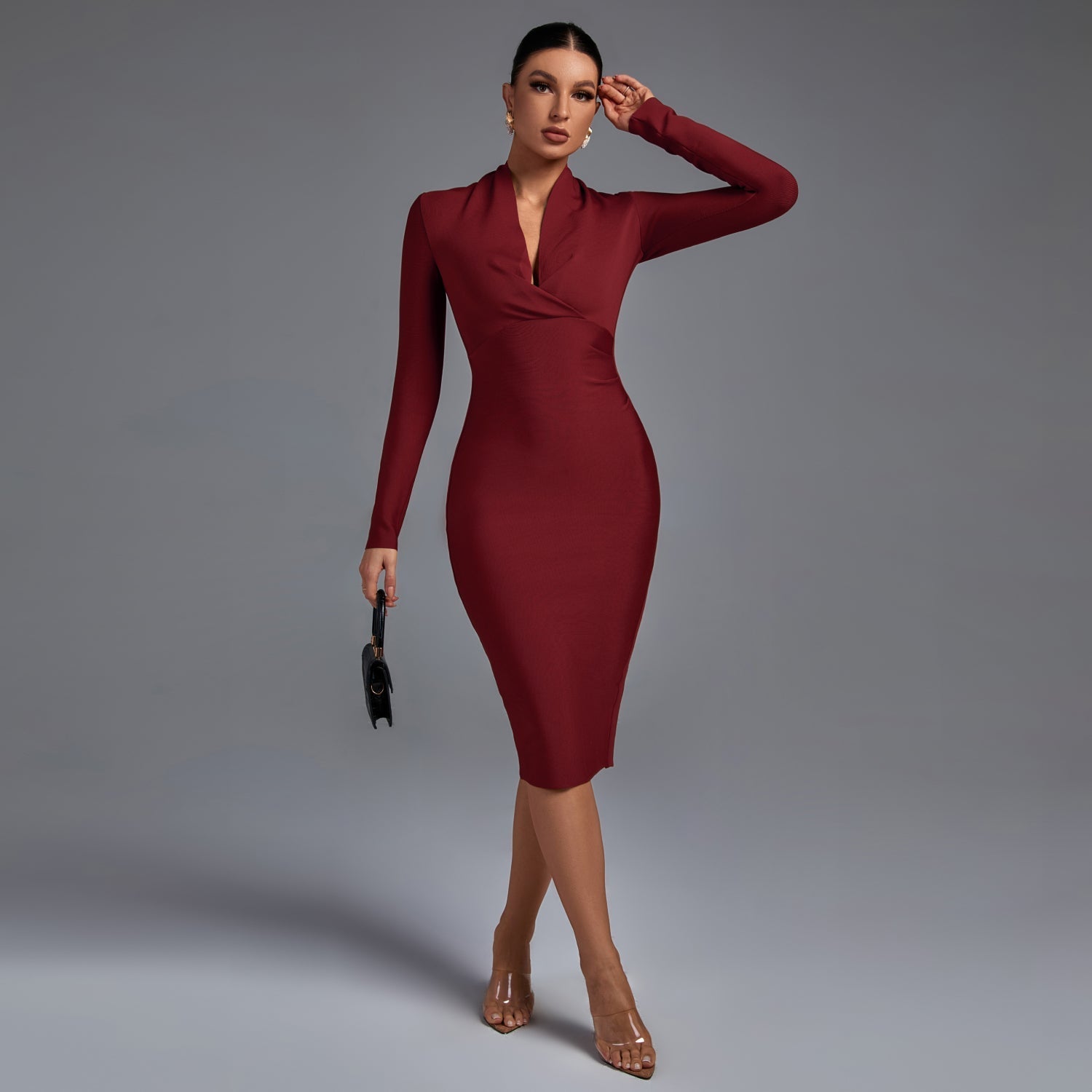 Victoria - Vestido de Manga Larga