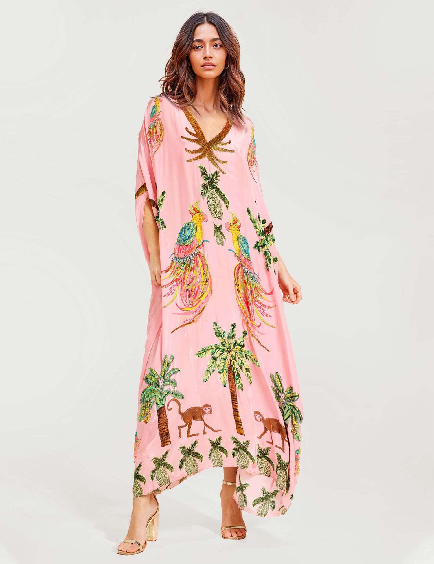 Alejandra - Vestido Largo Estampado