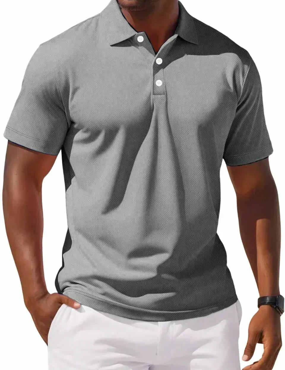 Camiseta Polo - Corte Clásico Fresco