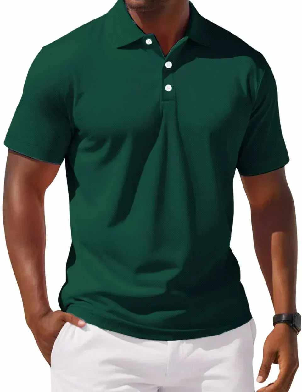 Camiseta Polo - Corte Clásico Fresco