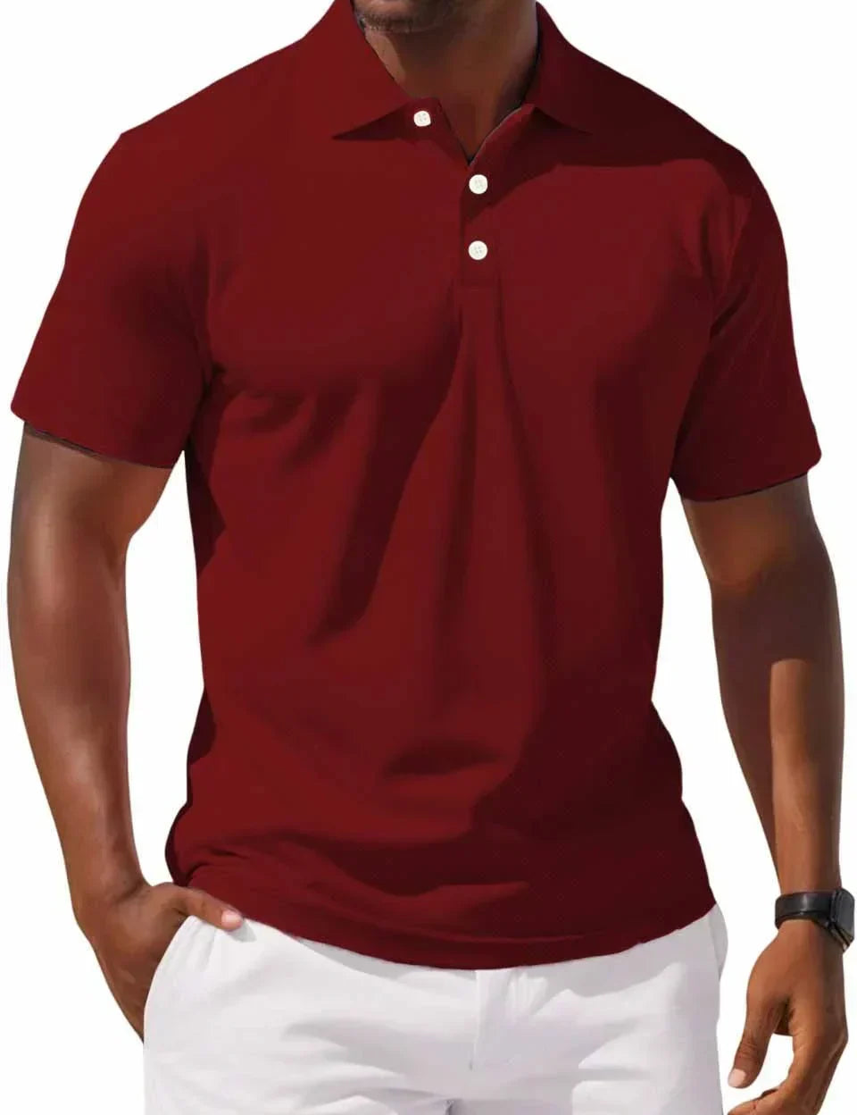 Camiseta Polo - Corte Clásico Fresco