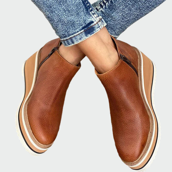 Marta - Botines de Cuero Inkas