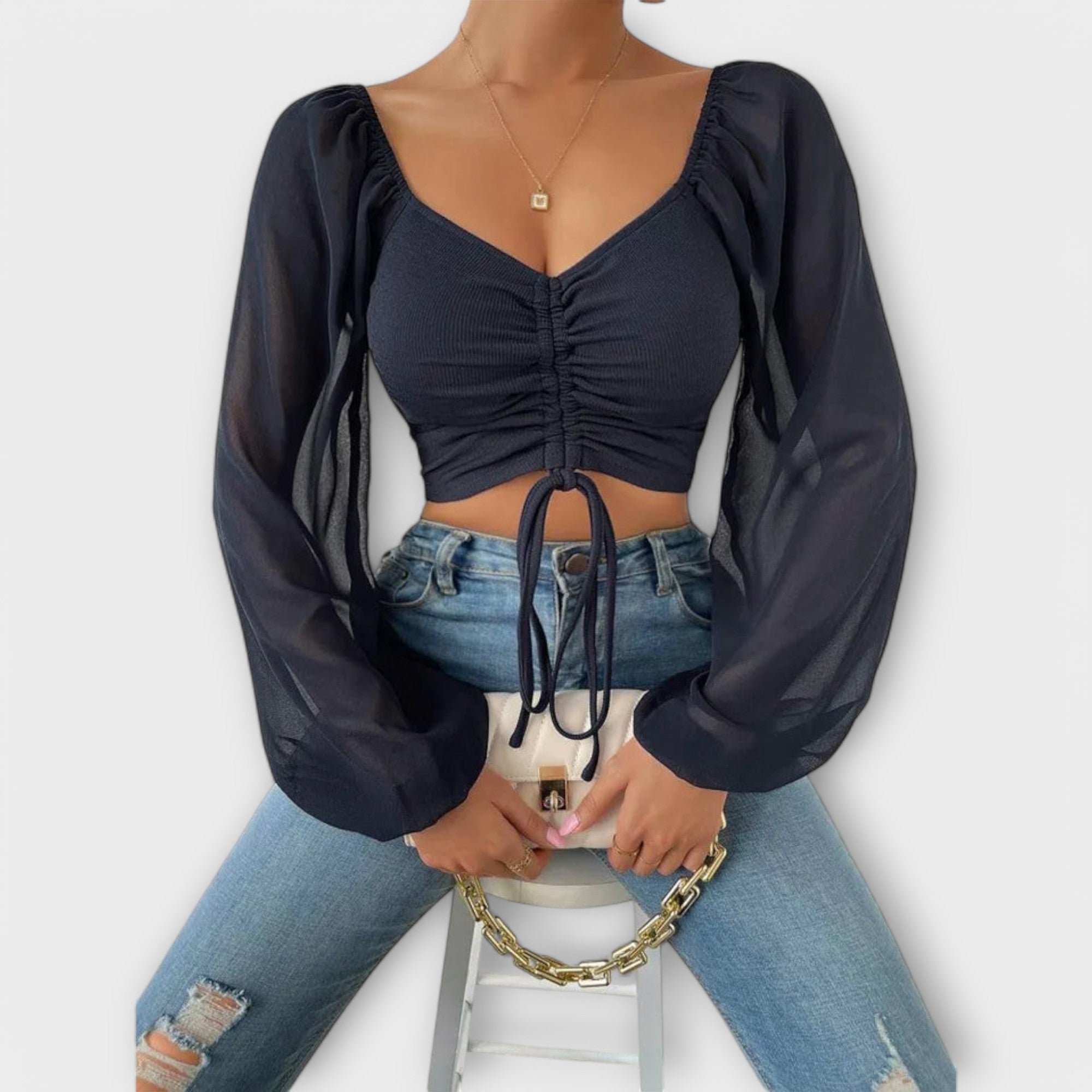 Jimena - Blusa versátil