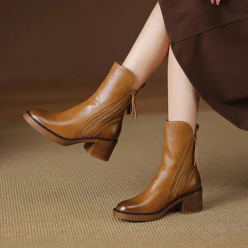 Manuela - Botas de piel