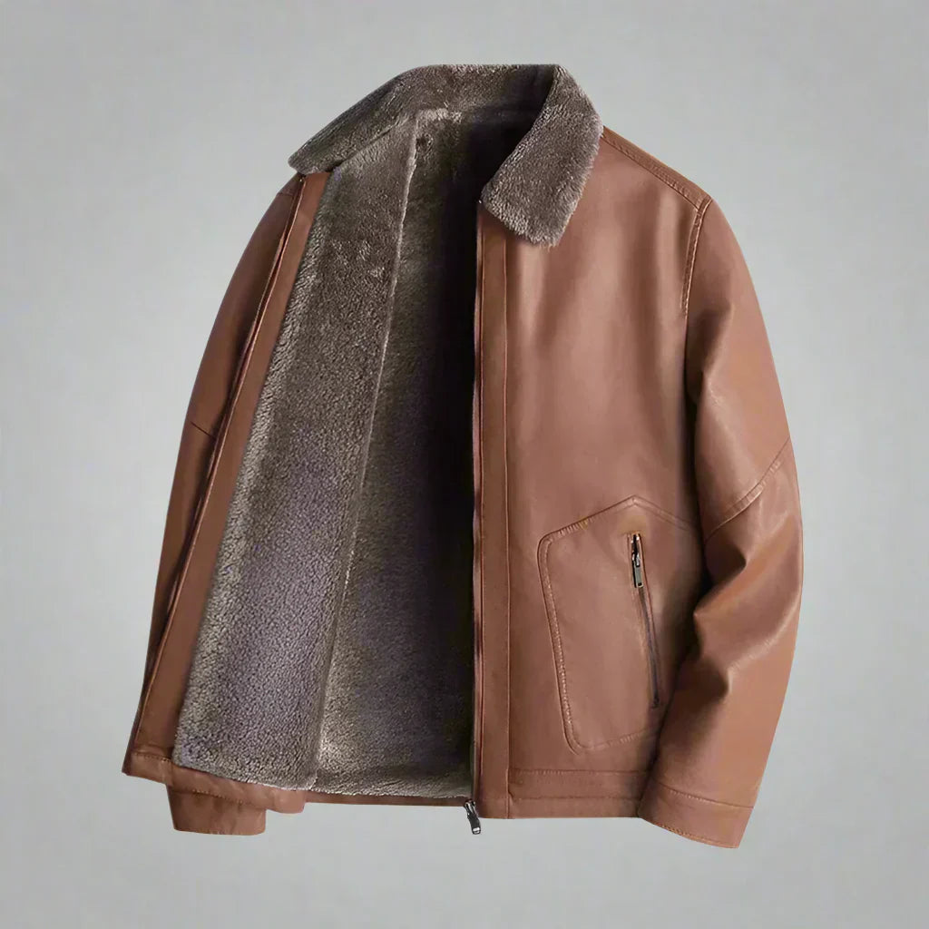 Lourenço - Chaqueta de Cuero Cavalier