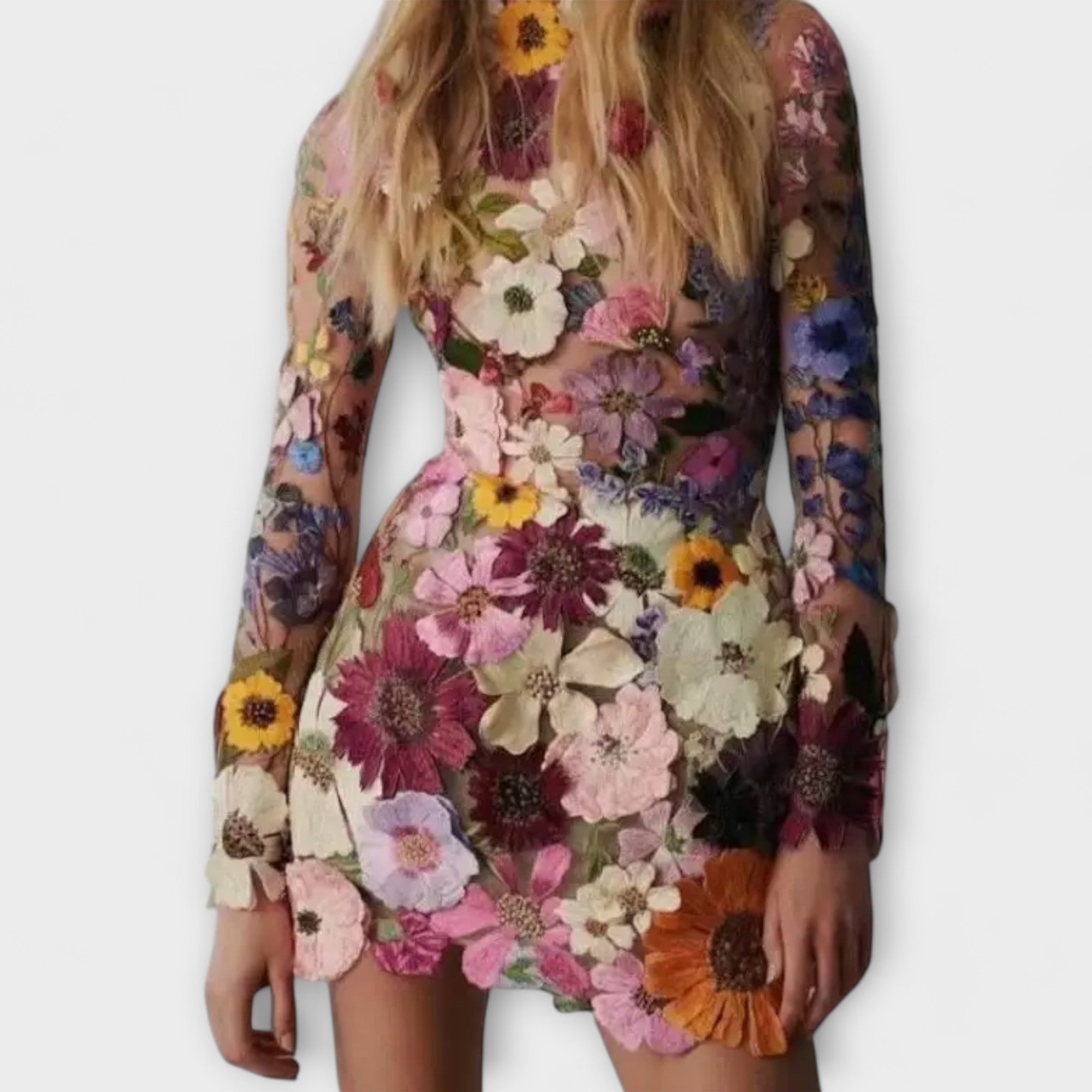 Mia - Vestido con estampado de flores