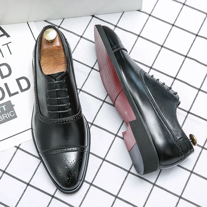 Mário - Zapatos Elegantes de Cuero