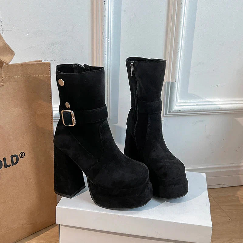 Alicia - Botas de Estilo Urbano