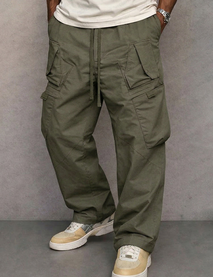 Ivan - Pantalones Cargo en Corte Recto