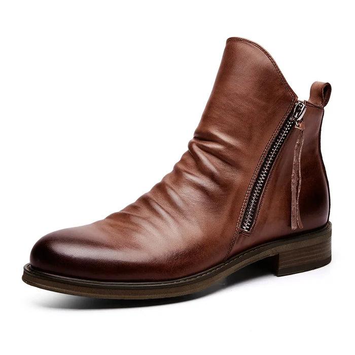 Paulo - Botas Chelsea de Cuero