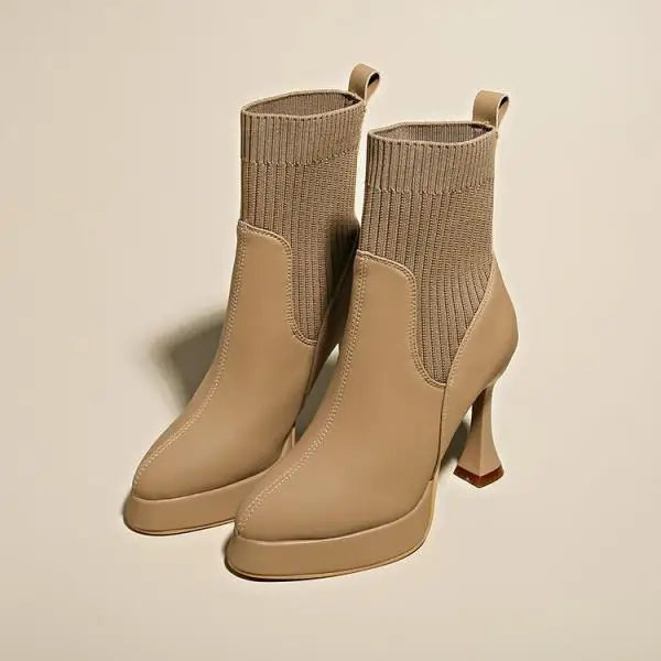 Eugénia - Botas con plataforma, Confort y Elegancia Femenina