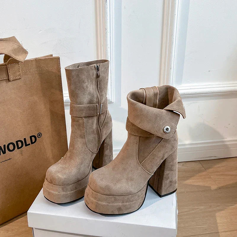 Alicia - Botas de Estilo Urbano