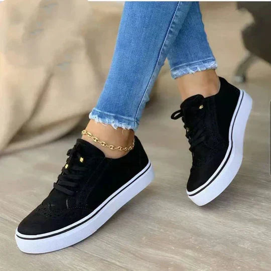 Alejandra - Zapatillas Con Cordones Para Mujer
