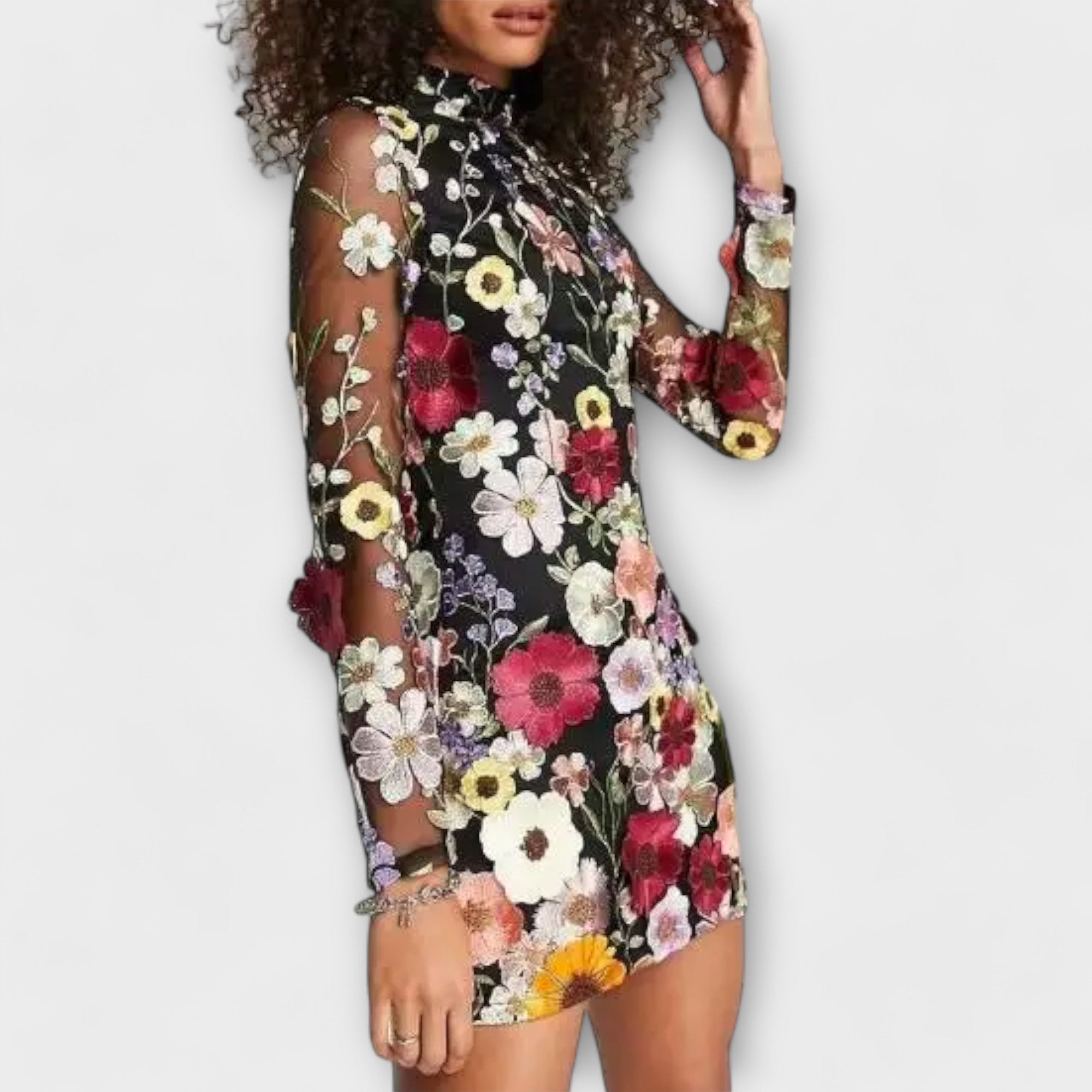 Mia - Vestido con estampado de flores