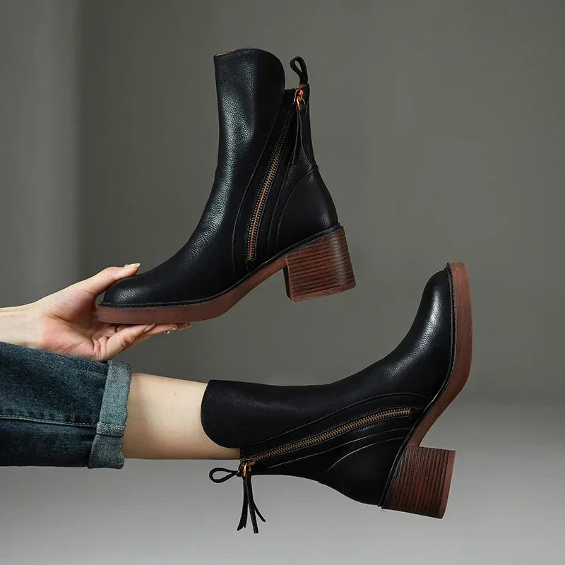 Manuela - Botas de piel