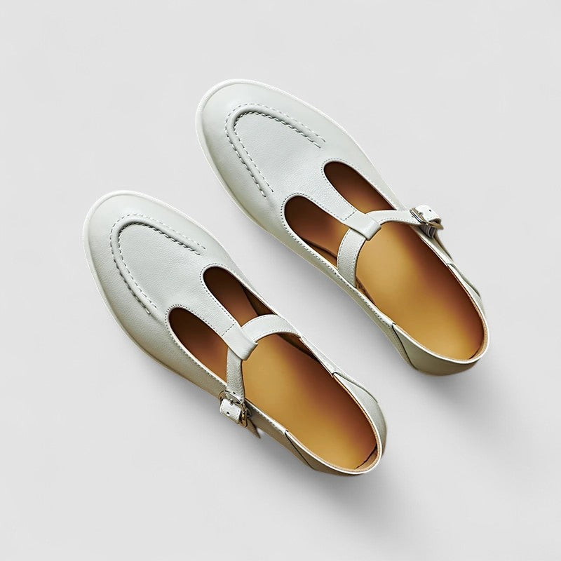 Camila - Zapatos Ortopédicos Mary Jane con Tacón Bajo