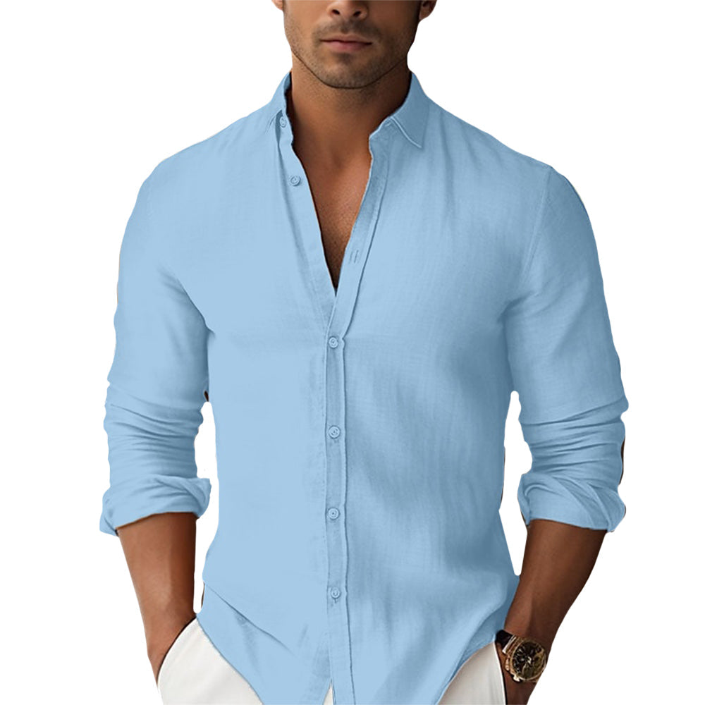 Gabriel - Camisa de Corte Transpirable Flujo de Aire