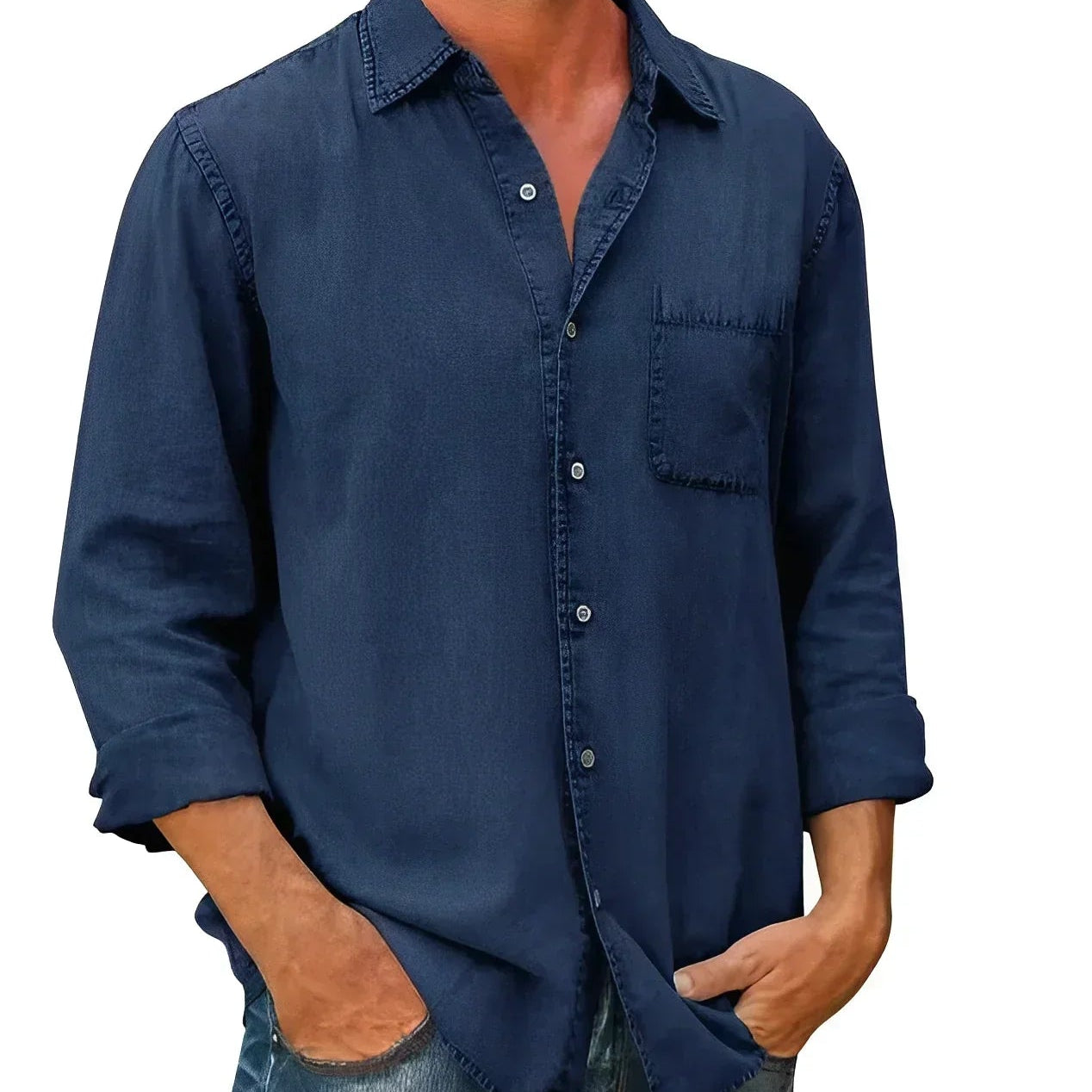 Lionel - Camisa Mezcla Transpirable Relajada