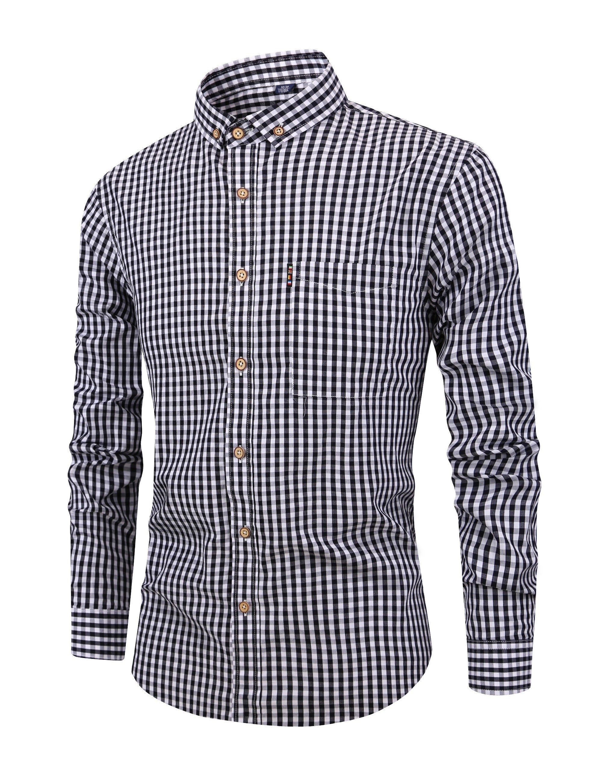 Camisa - Cuadros Mezcla Suave