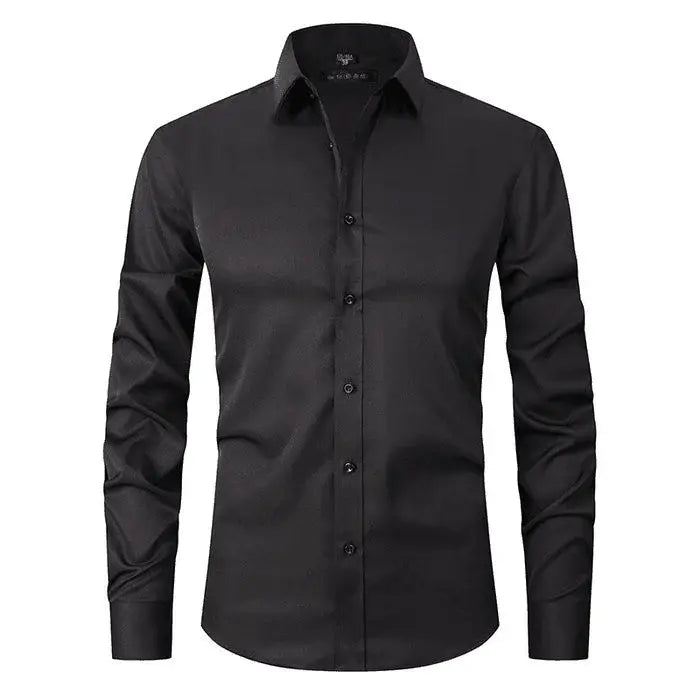 Camisa - Mezcla de Poliéster Sin Arrugas