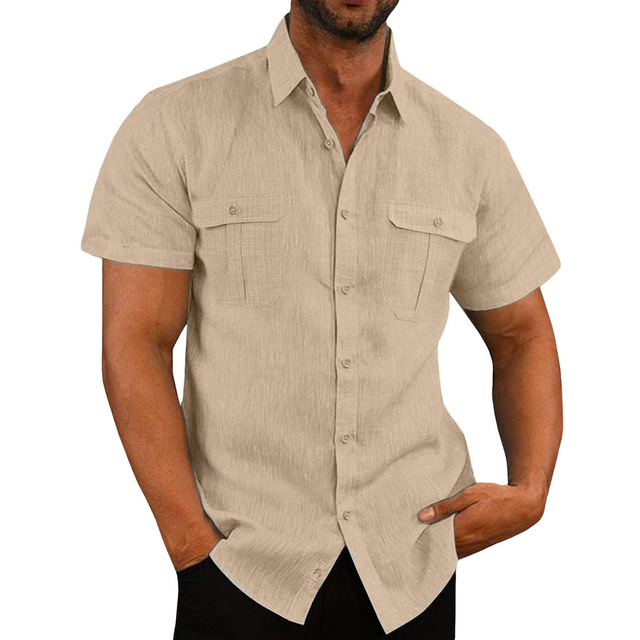 Pedro - Camisa Manga Corta Dos Bolsillos