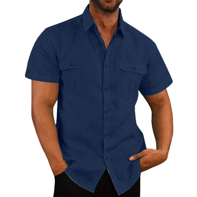 Pedro - Camisa Manga Corta Dos Bolsillos