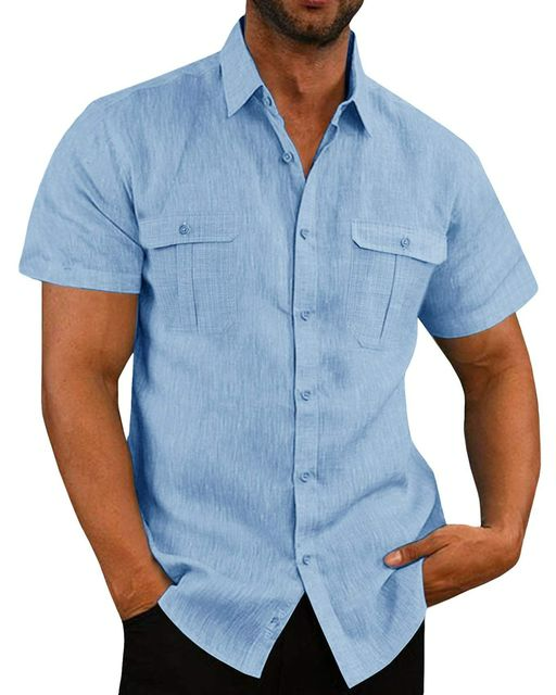 Pedro - Camisa Manga Corta Dos Bolsillos