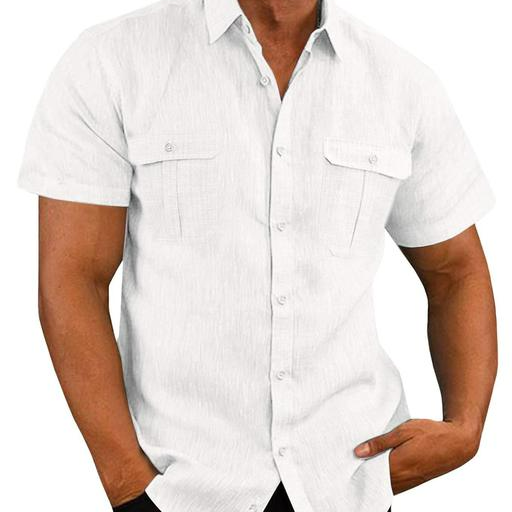 Pedro - Camisa Manga Corta Dos Bolsillos