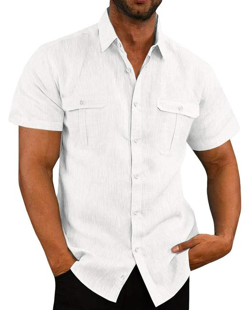Pedro - Camisa Manga Corta Dos Bolsillos