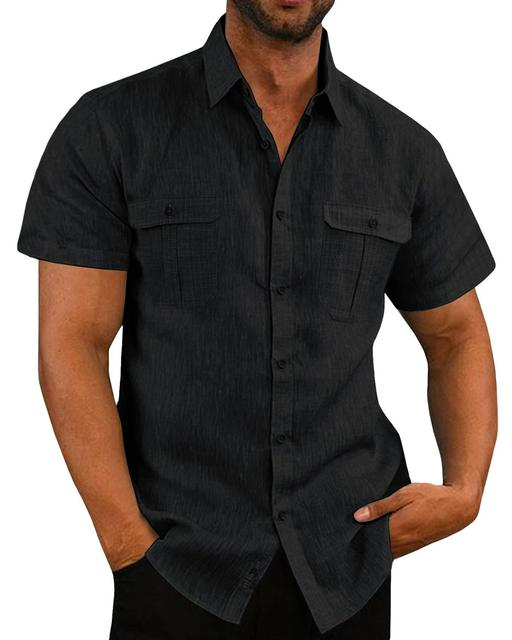 Pedro - Camisa Manga Corta Dos Bolsillos