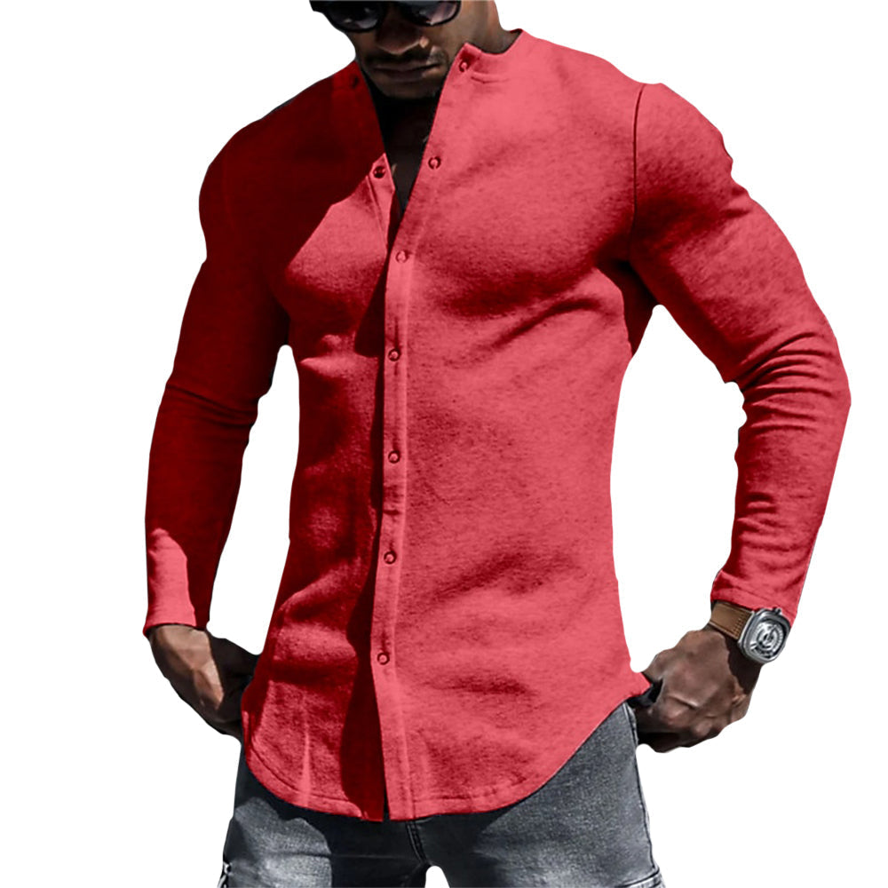 Alfonso - Camisa Mezcla Suave y Relajada