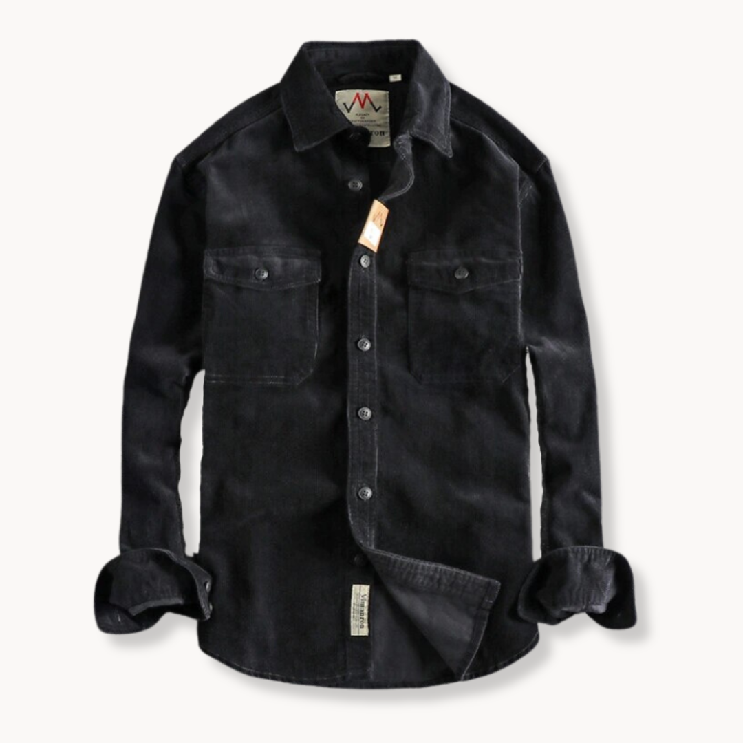 Camisa - Tejido de Terciopelo Suave
