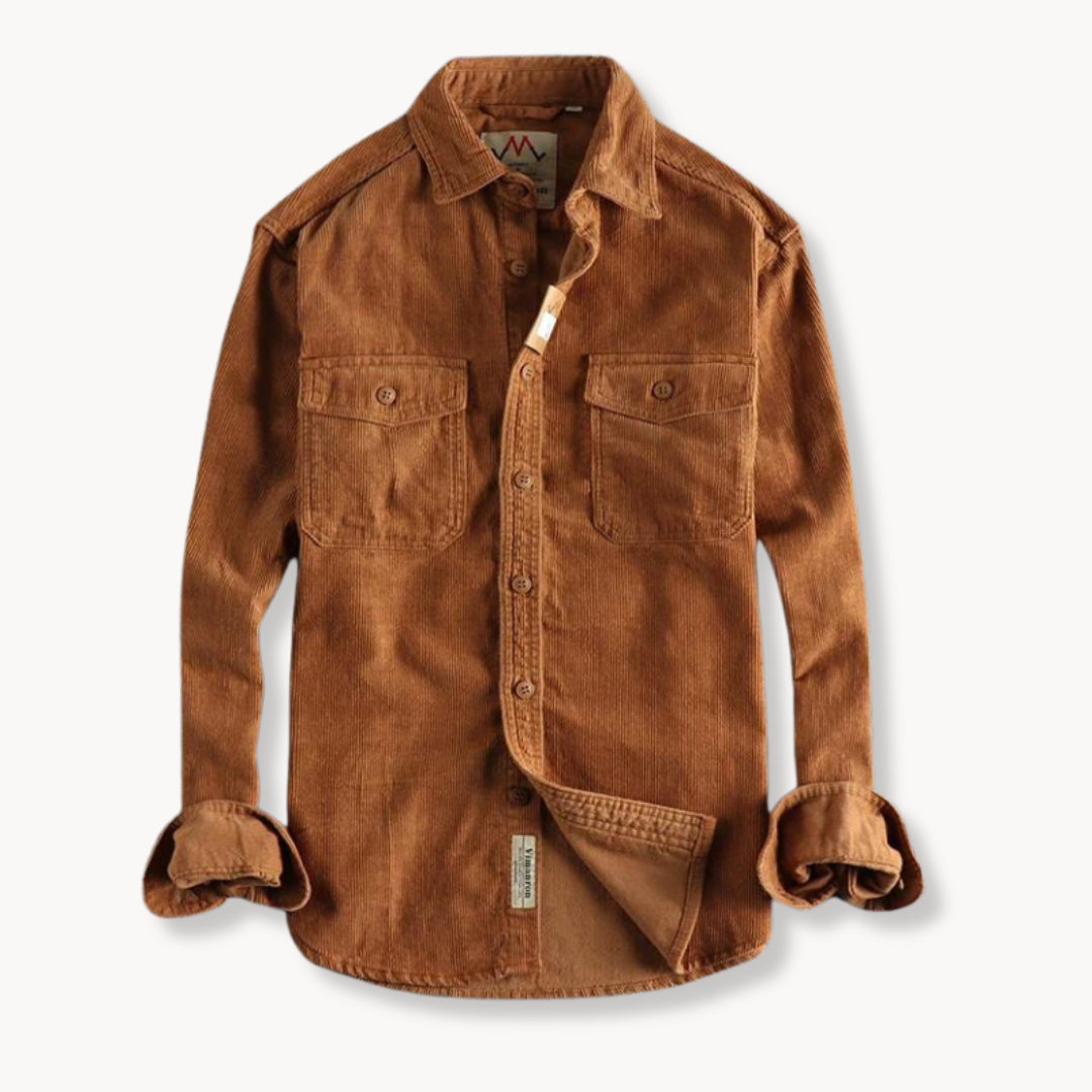 Camisa - Tejido de Terciopelo Suave