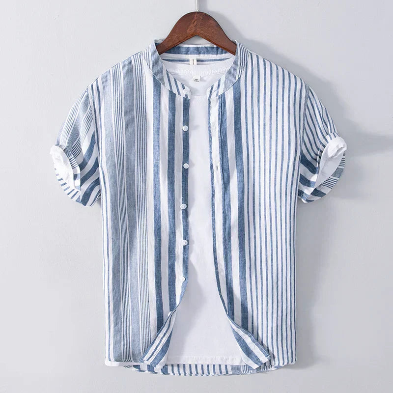 Camisa - Diseño Rayado Transpirable