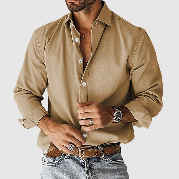 Enrique - Camisa de Vestir Soft-Blend