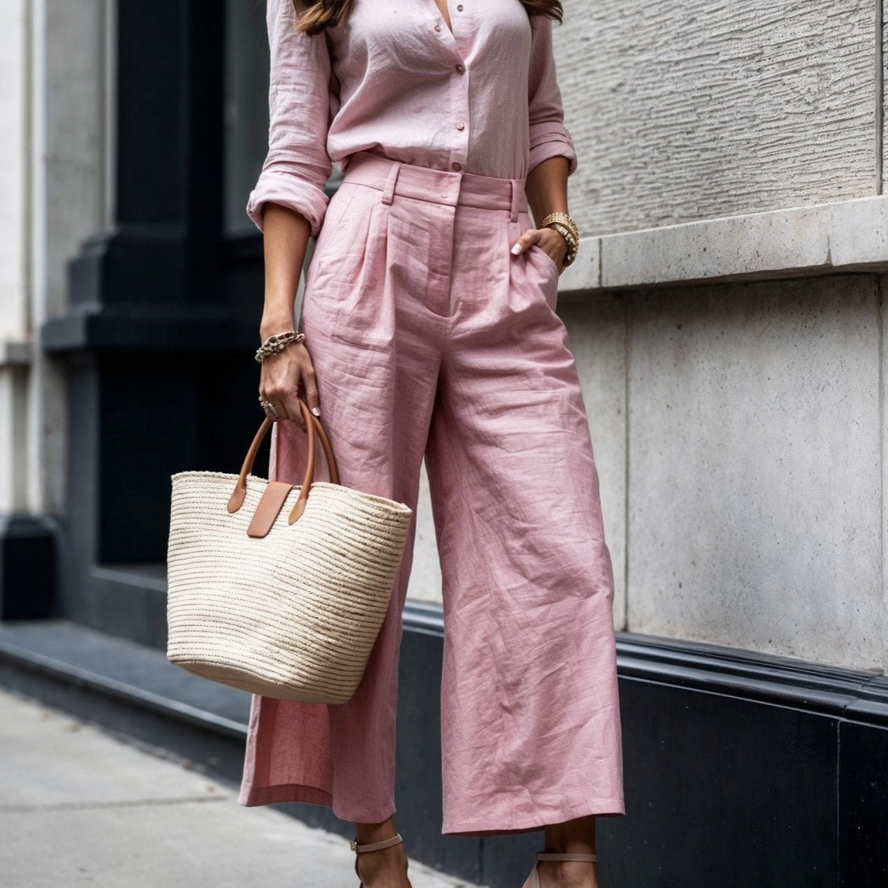 Isabel - Look Casual Chic Rosa