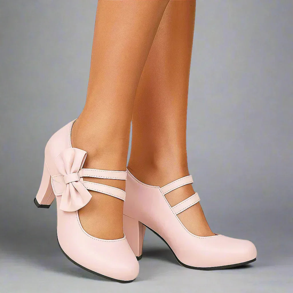 Bela - Tacones con Lazo