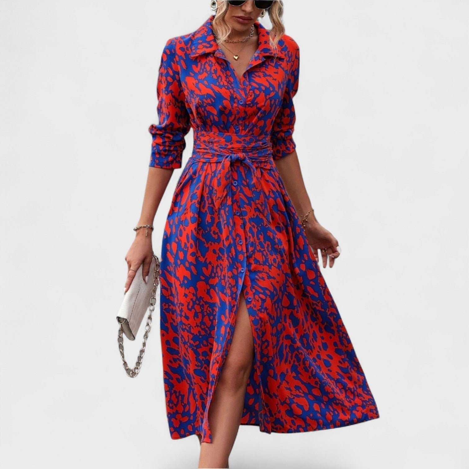 Blanca - Vestido Animal Print