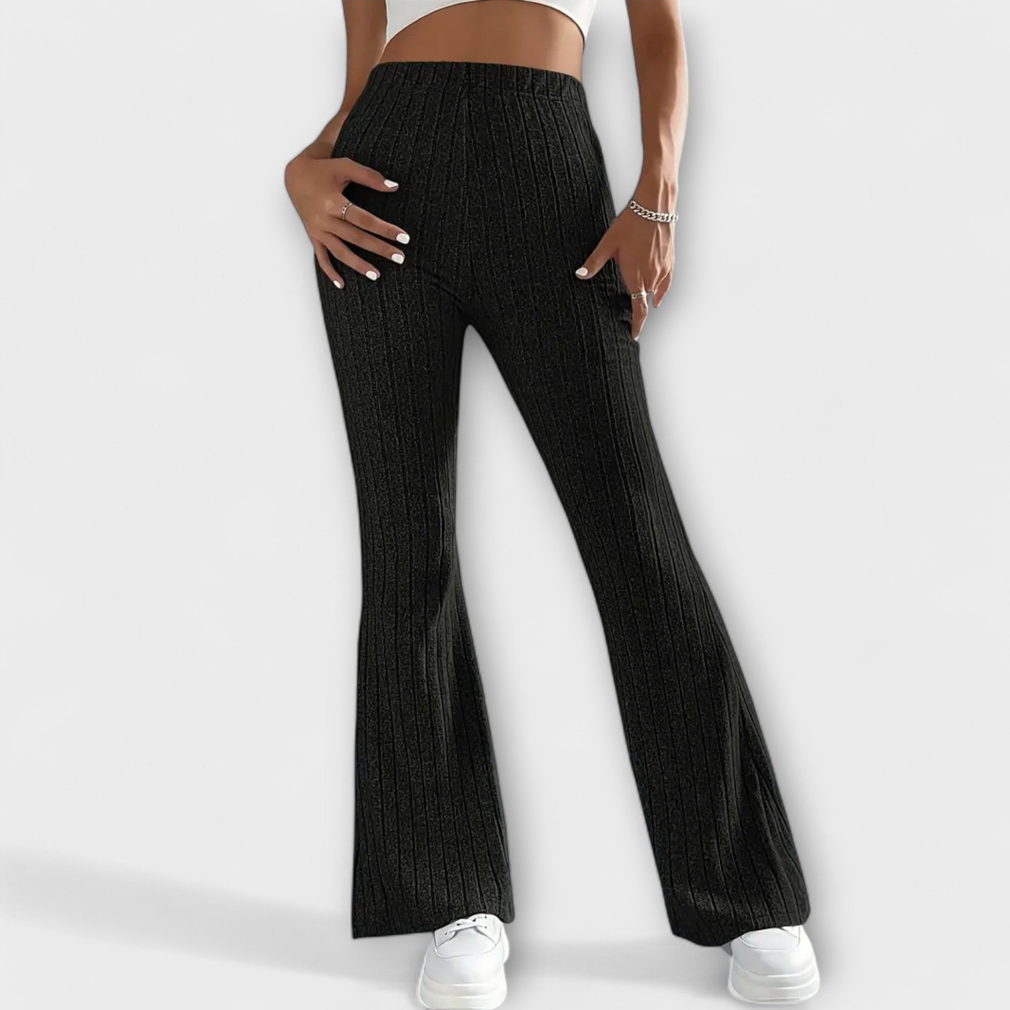 Laura - Pantalones Anchos con Estilo