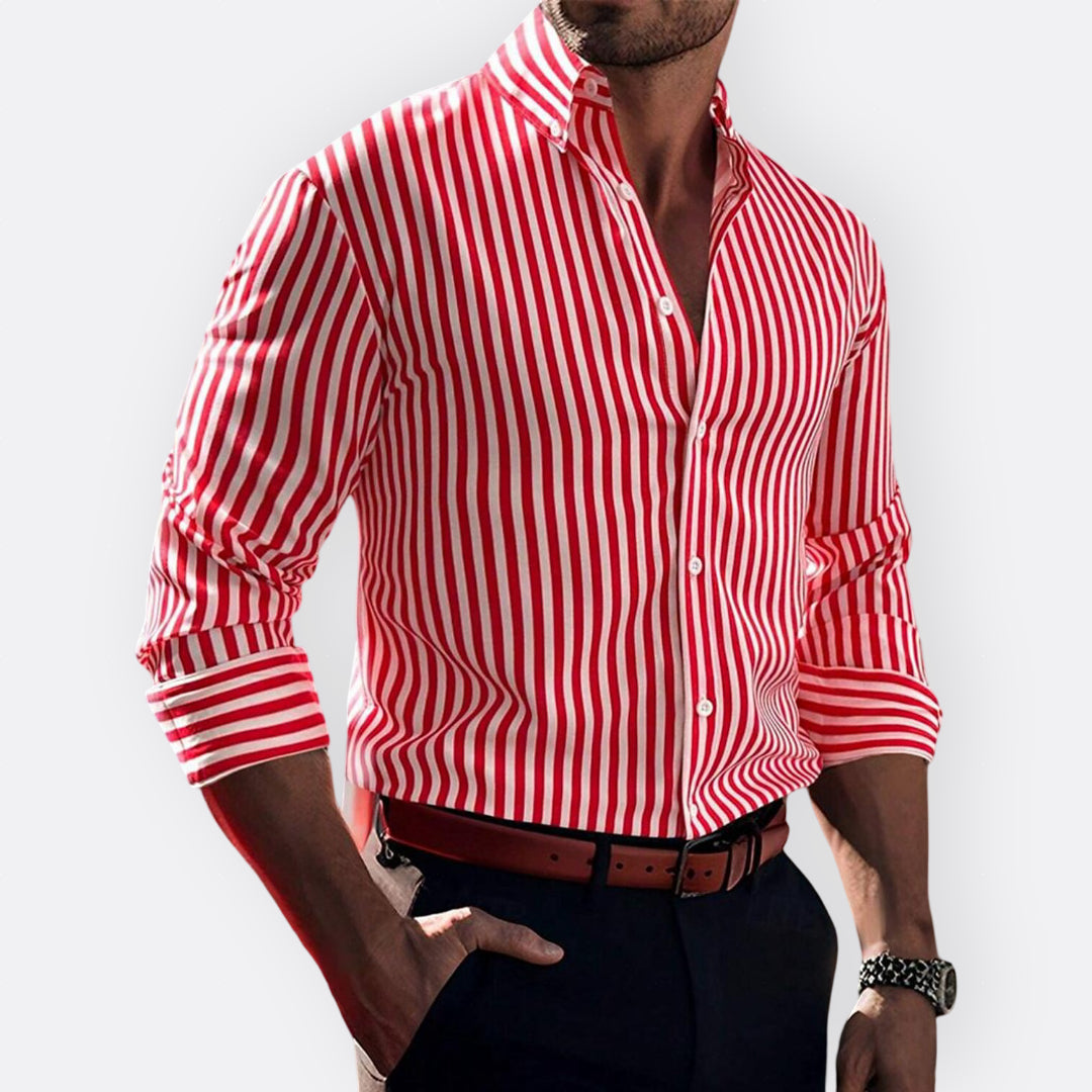 Artur - Camisa Clásica a Rayas