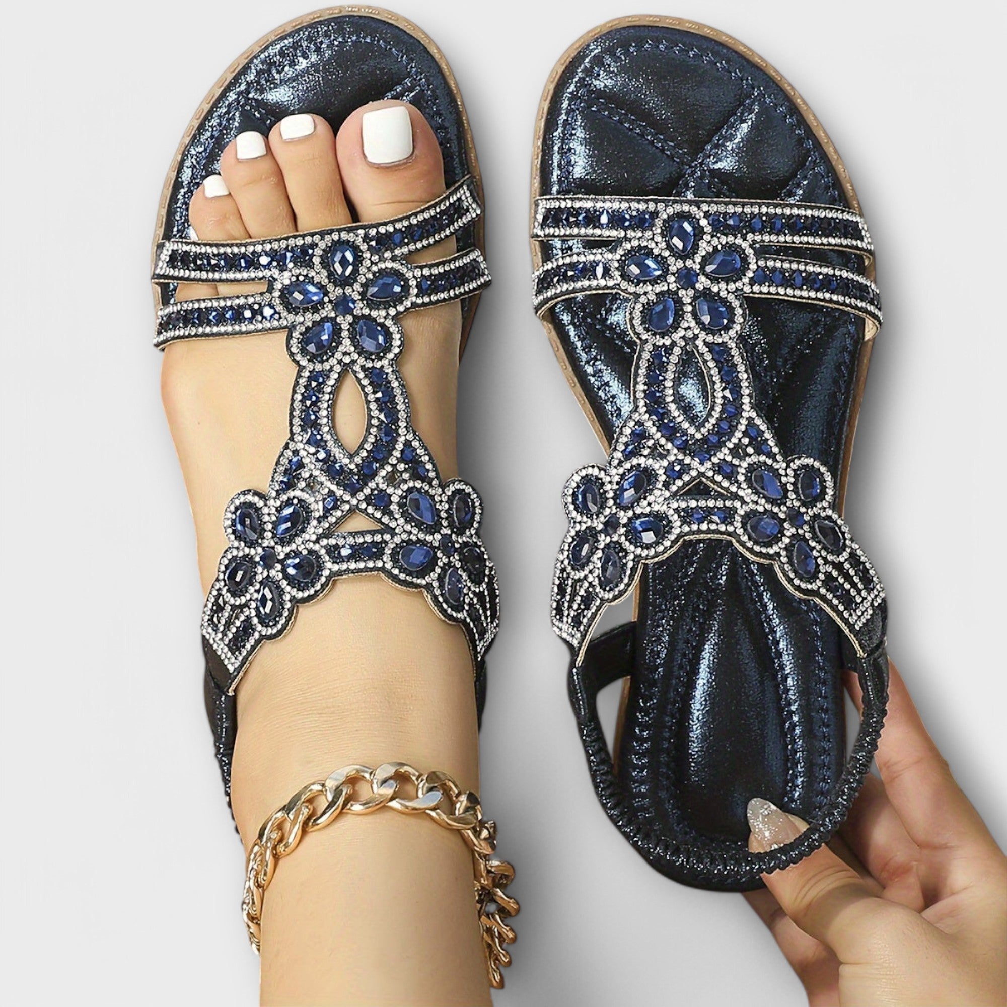 Rosalía - Sandalias ortopédicas con estilo boho