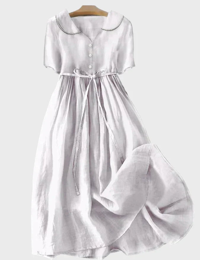 Ema - Vestido Clásico con Botones