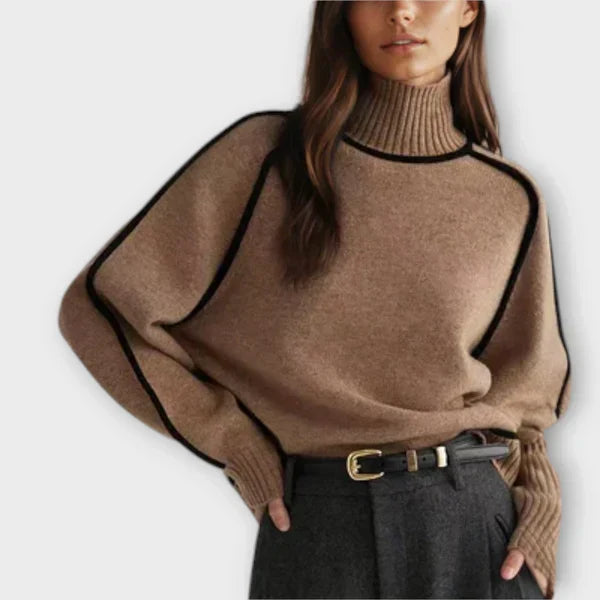 Ema - Suéter de cuello alto elegante